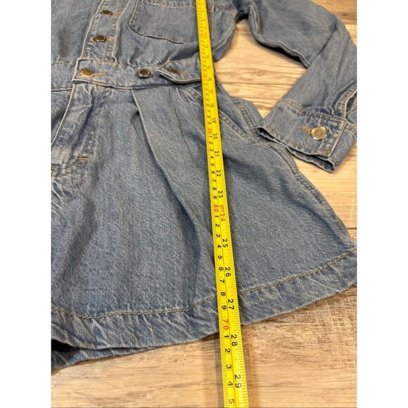 Universal Thread jean/denim one piece, short romper size 00 - Picture 6 of 12